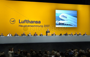 Berlin  Hauptversammlung der Deutschen Lufthansa AG 2007