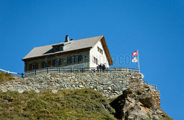 Alp Gruem  Schweiz  das Berghotel Ristorante Belvedere