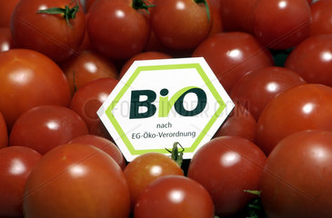 Tomaten mit Bio-Siegel