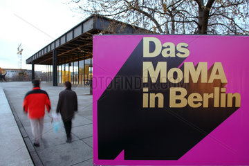 Das Museum of Modern Art in der Neuen Nationalgalerie in Berlin