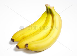 Drei reife Bananen