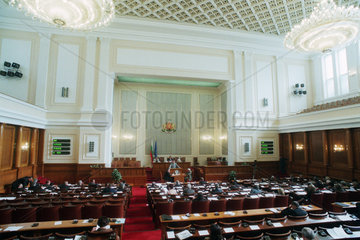 Sitzung im bulgarischen Parlament