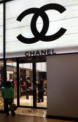 Hong Kong  China  Geschaeft von Chanel