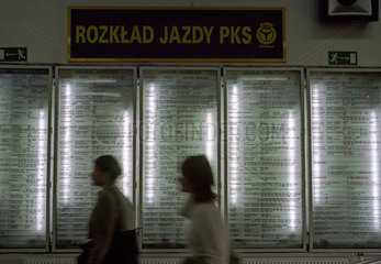 Poznan  Busbahnhof der PKS