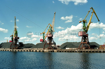 Handelshafen von Kaliningrad  Russland