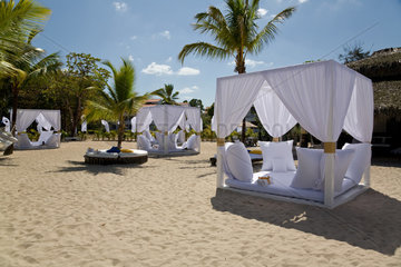 Puerto Plata  Dominikanische Republik  der Strand -Golden Sand Beach Resort-