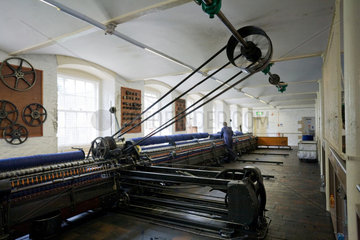 New Lanark  Grossbritannien  das ehemalige Baumwollfabrikationszentrum