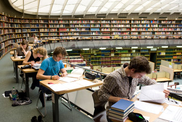 Freiburg  Deutschland  Bibliothek der Universtaet Freiburg