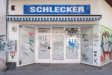 Berlin  Deutschland  geschlossene Schlecker-Filiale am Nettelbeckplatz