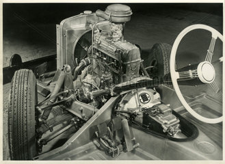 Motor des Borgward Hansa 1500  1951