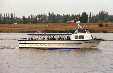 Ausflugsboot am Maltasee (Jezioro Maltanskie) in Poznan  Polen