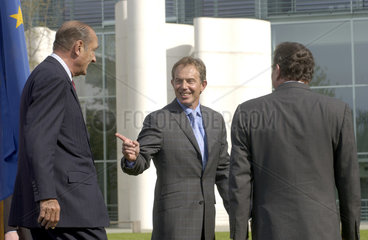 Chirac + Blair + Schroeder