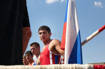Berlin  Deutschland  internationales Boxturnier der Jugend  russische Mannschaft
