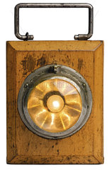 eine der ersten Taschenlampen  1925