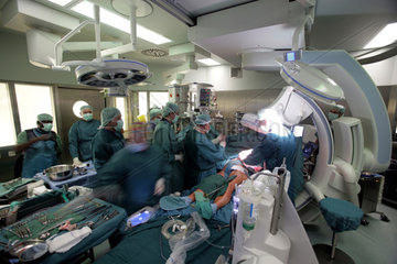 Berlin  Deutschland  Herzoperation im Deutschen Herzzentrum im Virchow Klinikum
