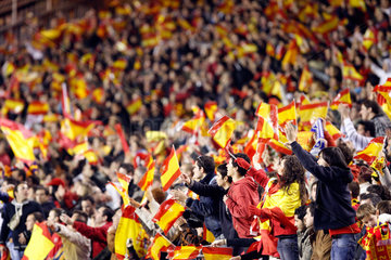 Sevilla  Spanien  spanische Fussballfans