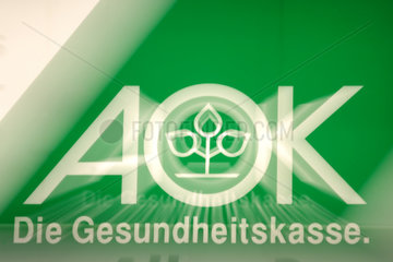 Berlin  Deutschand  AOK-Logo