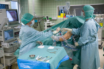 Essen  Deutschland  Krankenhaus  minimal invasive Operation