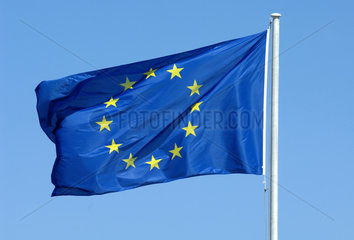 Berlin  Flagge der Europaeischen Union