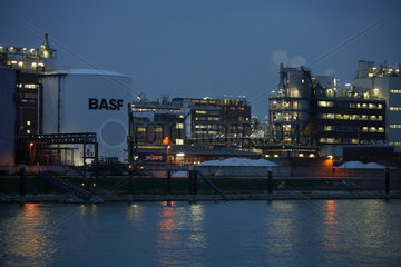 Ludwigshafen  Deutschland  BASF The Chemical Company am Rhein