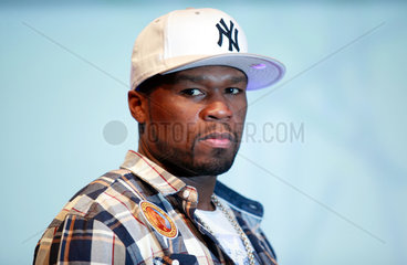 Berlin  Deutschland  50 Cent  US-amerikanischer Gangsta-Rapper  auf der IFA 2012