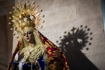 Caceres  Spanien  Jungfrau Maria