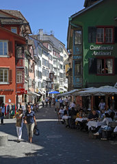 Schweiz  Altstadt von Zuerich