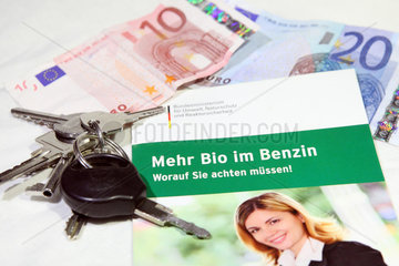 Berlin  Deutschland  Symbolfoto zum Biokraftstoff E10