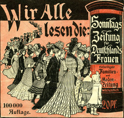 Sonntagszeitung fuer Deutschlands Frauen  1898