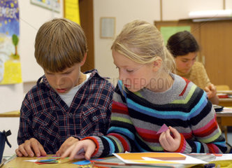 Tuttlingen  Unterrichtsstunde in einer Grundschule