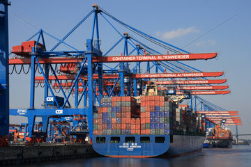 Hamburg  Containerterminal Altenwerder