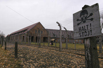 Todeszone im KZ Auschwitz