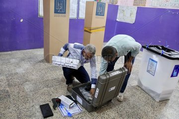 IRAQ-BAGHDAD-PARLIAMENTARY ELECTION-TURNOUT