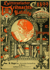 Literarischer Weihnachtskatalog 1899  Muenchen