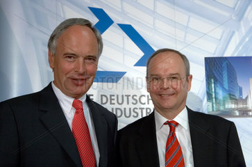 Hans-Peter Keitel und Michael Knipper  Deutsche Bauindustrie e. V.