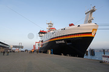 Kiel  Deutschland  -Open Ship- auf dem neuen Forschungsschiff -Sonne- am Kieler Ostseekai