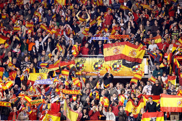 Sevilla  Spanien  spanische Fussballfans