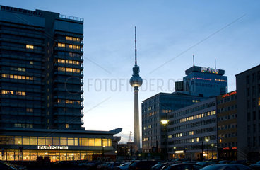 Berlin  Deutschland  am Alexanderplatz