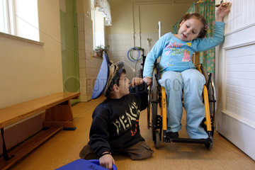 Behindertenschule Casa Minunata in Oradea  Rumaenien