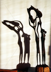 Makonde Afrikanische Skulptur Kunst
