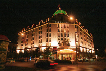 Das Sobieski Hotel im Stadtzentrum von Warschau