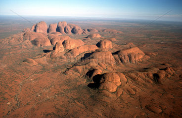 Gebirgslandschaft im australischen Outback