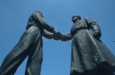 Sozialistisches Denkmal in Budapest