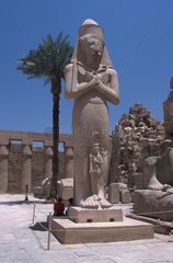 kolossale aegyptische Skulptur