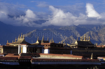 tibetische Tempelanlage