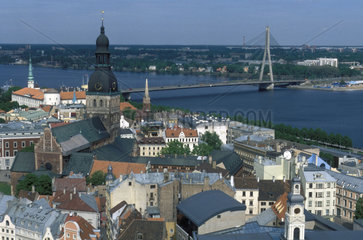 Blick auf die Altstadt von Riga