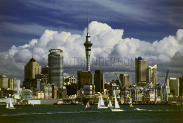 Neuseeland: Skyline von Auckland