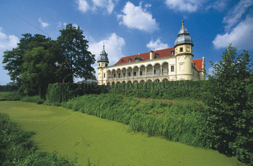 Polen - Schlesien: Schloss Bluechersruh - Krobielowice