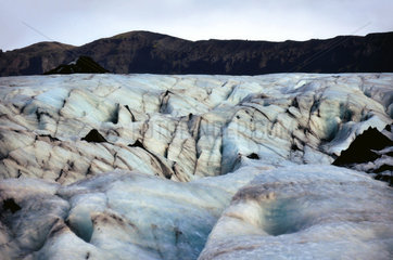 Gletschereis auf Island