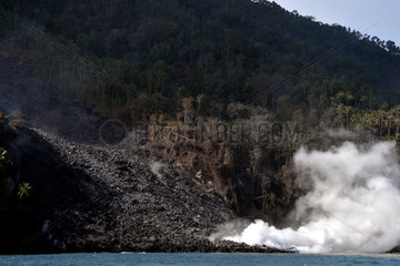 INDONESIA-NORTH SULAWESI-MOUNT KARANGETANG-ERUPTION